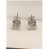 Image 2 : 4.00 CT TW GRA CERTIFIED ROUND BRILLIANT CUT MOISSANITE STONE VVS D COLOR SET IN 925 SILVER EARRINGS