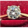 Image 2 : 14K Gold  Natural Diamond 0.5Ct RingMade in Canada, Appraised Retail $2150