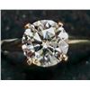 Image 2 : 14K White Gold 2.5G Lab Diamond 1.4Ct Ring (~Size 5.75)(, Made in Canada, Appraised Retail $6200