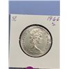 Image 1 : 1966 Canadian 50-Cent Silver Coin With Queen Elizabeth II
