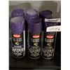 Image 1 : Krylon Fusion Gloss Purple Spray Paints 340g x’s 6