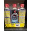 Image 2 : WD-40 And 3-In-One White Lithium Grease Lubricants Triple Pack