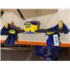 Image 1 : Irwin Quick-Grip 12-Inch Light Duty Bar Clamps