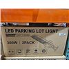 Image 2 : 2 Pack – JC-LGL LED 300W, Dusk to Dawn Parking Lot Light with Slip Fitter