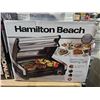 Image 1 : Hamilton Beach Electric Indoor Searing Grill 25361