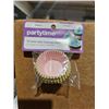 Image 1 : Pack of 75 Mini Baking Cups by Partytime