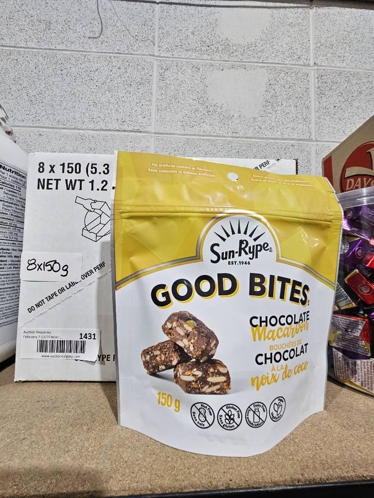 Sun-Rype Good Bites Chocolate Macaroon 8-Pack (150g Each Bag)