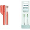 Image 1 : Philips One by Sonicare Battery Toothbrush, Coral Pink