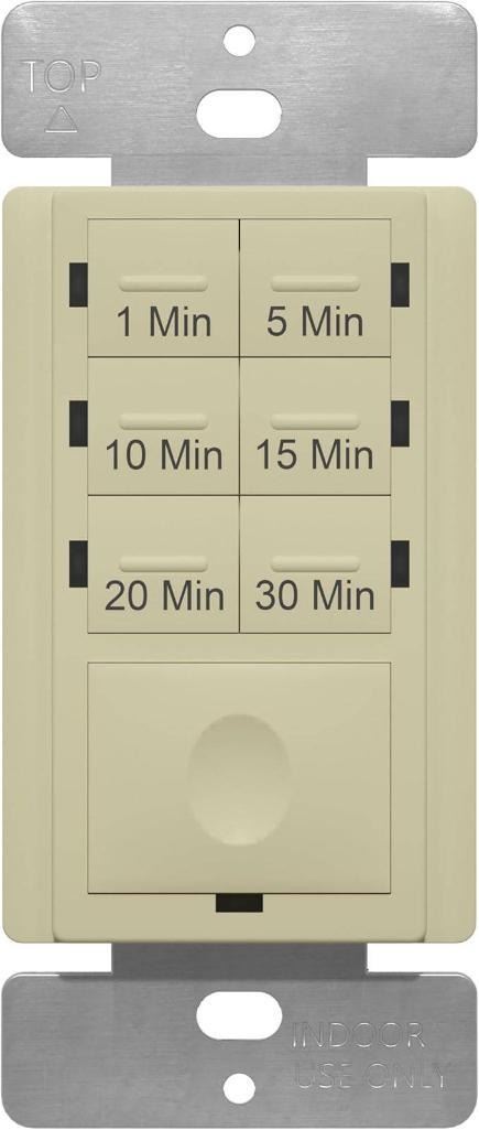 Indoor In-Wall Timer with Multiple Time Intervals, Lot of 2