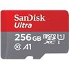 Image 1 : SanDisk Ultra 256GB microSDXC UHS-I Card With Adapter