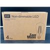 Image 2 : 8W Non-Dimmable LED Light Bulbs, Model 640143-08