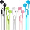 Image 1 : Lot of 2 U Music 19 Stereo Earphones in Assorted Colors