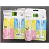 Image 2 : Lot of 2 U Music 19 Stereo Earphones in Assorted Colors