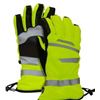 Image 1 : High-Visibility Protective Work Gloves, Size Medium/Large