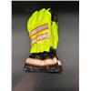 Image 2 : High-Visibility Protective Work Gloves, Size Medium/Large
