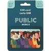 Image 1 : Public Mobile Prepaid SIM Card Package