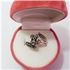 Image 4 : Silver Marcasite Ring (~Size 8)(Ring is resizable for $40) (~length 0inches), Suggested Retail Value