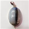 Image 1 : Silver Gemstone Pendant (~Size 0) (~length 0inches) (~weight 6.95g), Suggested Retail Value $280 (Es