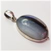 Image 2 : Silver Gemstone Pendant (~Size 0) (~length 0inches) (~weight 6.95g), Suggested Retail Value $280 (Es