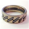 Image 1 : Silver Ring (~Size 9)(Ring is resizable for $40) (~length 0inches) (~weight 8.51g), Suggested Retail
