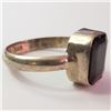 Image 2 : Silver Black Onyx Ring (~Size 8)(Ring is resizable for $40) (~length 0inches) (~weight 4.62g), Sugge
