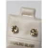 Image 3 : Silver Citrine(0.5ct) Earrings, Made in Canada, Suggested Retail Value $80