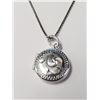 Image 1 : Silver Locket 17" Necklace, Suggested Retail Value $80