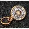 Image 3 : 10K Yellow Gold Moissanite(0.75ct) Pendant, Made in Canada, Suggested Retail Value $400