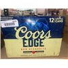 Image 1 : Coors Edge Non-Alcoholic Beer 12 x 355ml