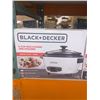 Image 2 : Black+Decker 6-Cup Rice Cooker and Steamer