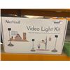 Image 2 : NiceVeedi Video Light Kit with Adjustable Brightness