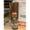 Image 2 : Krylon ColorMaxx Paint + Primer, Gloss Leather Brown 6 x 340g