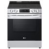 Image 1 : LG LSEL6331F Electric Range, 30 inch Exterior Width, Self Clean, 5 Burners, 6.3 cu. ft. Capacity, St