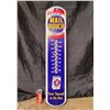 Image 1 : VTG Mail Pouch Tobacco Thermometer Advertising Sign