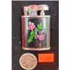 Image 1 : VTG Fisher Pink Flower Lighter