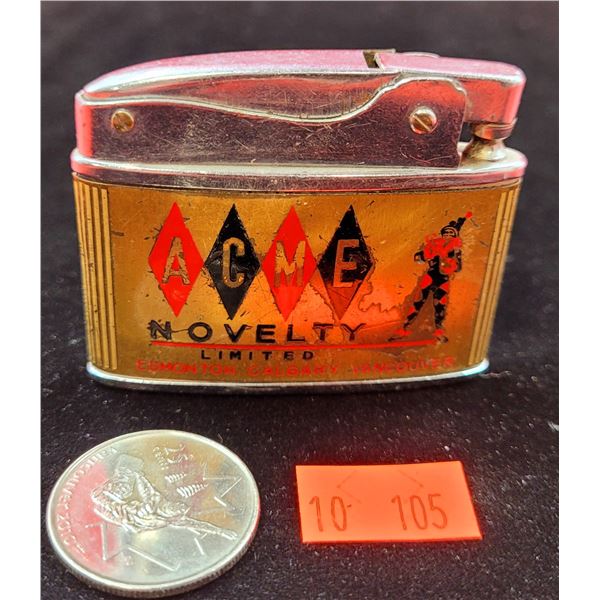 VTG Mars ACME Novelty Ltd. Advertising Lighter