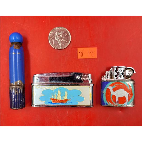 Lot Of VTG Advertising Lighters