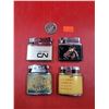Image 1 : VTG Lot Of Advertising Lighters