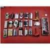 Image 1 : VTG Group Of Misc. Lighters & Cigar Holder