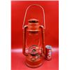 Image 1 : VTG Red Metal Oil Lantern