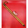 Image 1 : 2 VTG Wooden Canes (One w/ Travelling Crests)