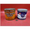 Image 1 : VTG Golden Rod & Zig-Zag Cigarette Tobacco Tins