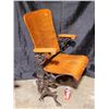 Image 2 : VTG Cast Iron & Wooden Chair