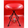 Image 1 : VTG Red & Iron Stool