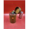 Image 1 : VTG Travel Flask Set w/ Shot Glasses