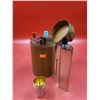 Image 2 : VTG Travel Flask Set w/ Shot Glasses