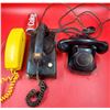 Image 1 : VTG Telephone Lot w/ GTE Automatic Electric Yellow Phone