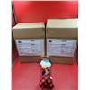 Image 1 : 2 New Boxes Of 12" "The Snow Bone" Dog Squeaky Toy