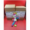 Image 1 : 2 New Boxes Of 16" "Comfy Cat" Dog Squeaky Toy