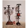 Image 1 : 2 Iron Candleholders